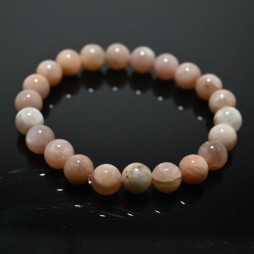 Peach Moonstone Bracelet